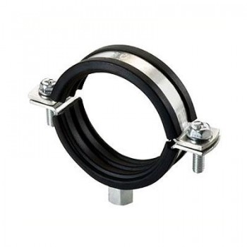 ABRAZADERA ISOFONICA SIMPLE M8+M10 125 INOXIDABLE AISI 316/A4