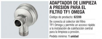 ADAPTADOR LIMPIEZA APRESION FILTRO TF1 OMEGA FERNOX 62289