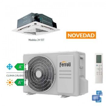 GIADA C 48 CASSETTE  BOMBA CALOR SPLIT INVERTER DC (1x1)  FERROLI