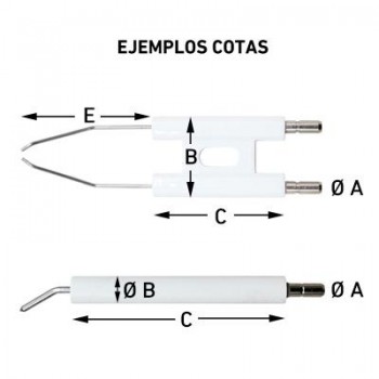 ELECTRODO PARA CRONO 5L/3LX RIELLO 3007513