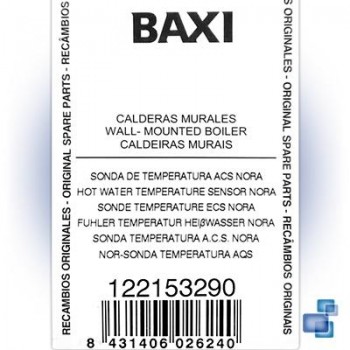 SONDA DE TEMPERATURA A.C.S. NORA BAXI