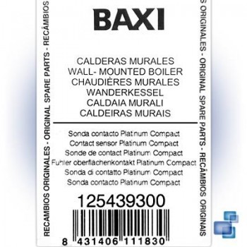 SONDA CONTACTO PLATINUM COMPACT/PLUS 24F BAXI