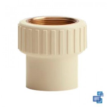 TERMINAL HEMBRA REDUCIDO CPVC LATON 1" - RH 3/4"  M4752