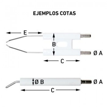 ELECTRODO CRONO 5L,3LX BAXI-RIELLO 121307513