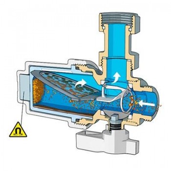 DESFANGADOR MAGNÉTICO BAJO CALDERA CALEFFI XS