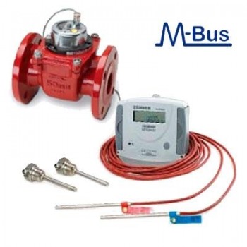 CONTADOR ENERGIA.ZELSIUS MODULAR WPH-I-X DN100 4 Long 250mm Qn 60m3/h  BRIDA 90º