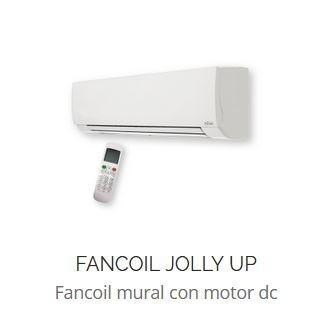 FANCOIL MURAL JOLLY UP 30 FRIO 2,7 KW CALOR 2,94 KW  MOTOR DC FERROLI