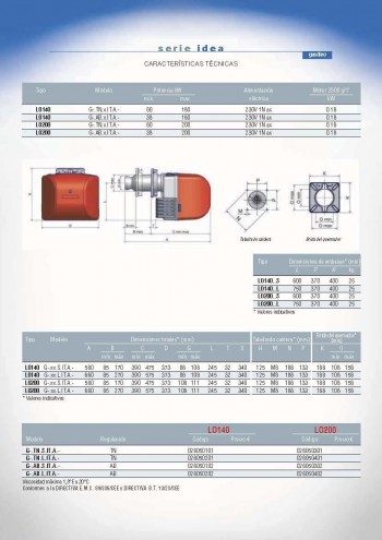 QUEMADOR GASOIL LO140