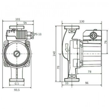 BOMBA WILO ACS STAR-Z 20/1 140MM 4028111