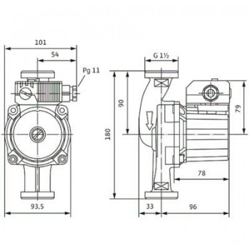 BOMBA WILO ACS STAR-Z 25/6 180MM 4047573