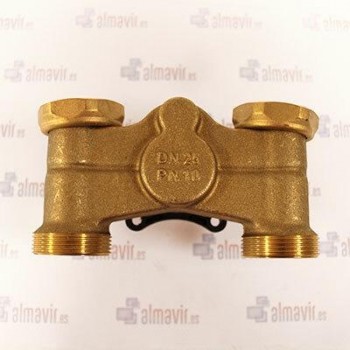 VALVULA MEZCLADORA 3 VIAS MK3 DN25 DERECHA LOVATO