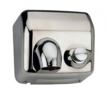 SECA - MANOS CON PULSADOR AISI 304 INOX SATINADO BOQUILLA GIRATORIA