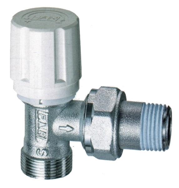 Válvula termostática de mono-doble tubo izquierda cromada completa con  colilla y tapón FAR 1437