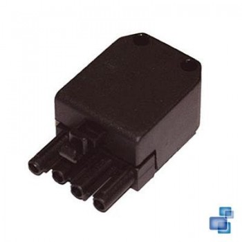 CONECTOR MACHO 4 POLOS