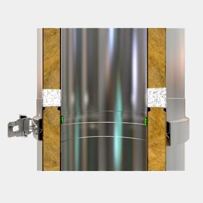 CHIMENEA DOBLE PARED INOX